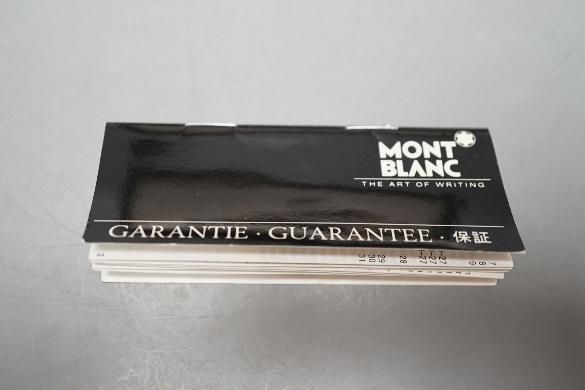A Montblanc Meisterstuck fountain pen, boxed